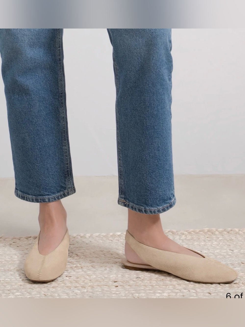 M Gemi The Una Slingback in sand suede size 38.5(8)